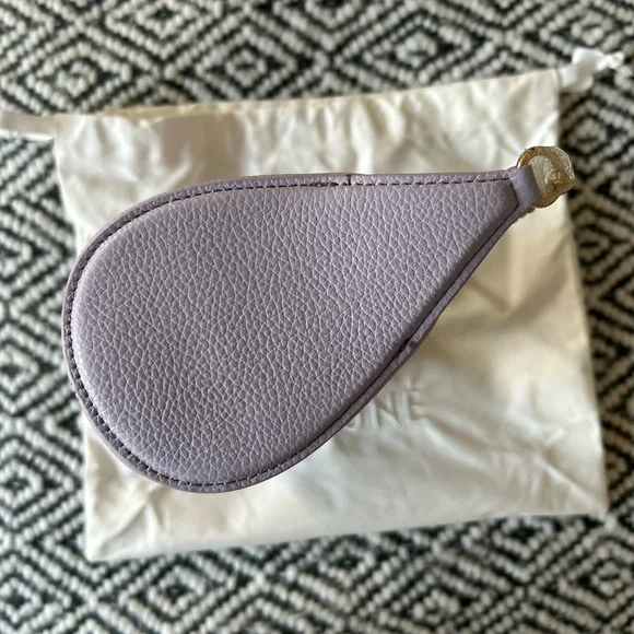 Cafune Mini Drop Duffel Lilac Leather Shoulder Bag - Picture 4 of 13